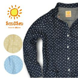 【アウトレット】「Sun3San（サンサンサン）」ガーゼチュニック/S3S-GC1235