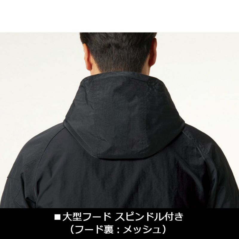 【数量限定】「BURTLE（バートル）」防寒アノラックパーカー/4054/【2019WEX新作秋冬防寒作業服】