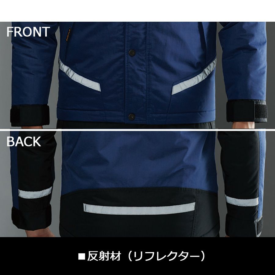 「BURTLE（バートル）」防水防寒ジャケット/7610/【2019WEX新作秋冬防寒作業服】*防寒着作業着作業服ブルゾンアウタープロノ*