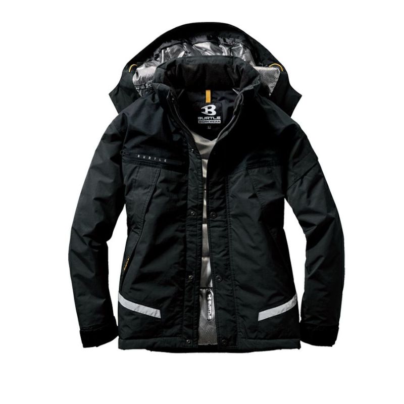BURTLE 防水防寒ジャケット 7610 メンズ 防寒 作業服 防寒着 作業着