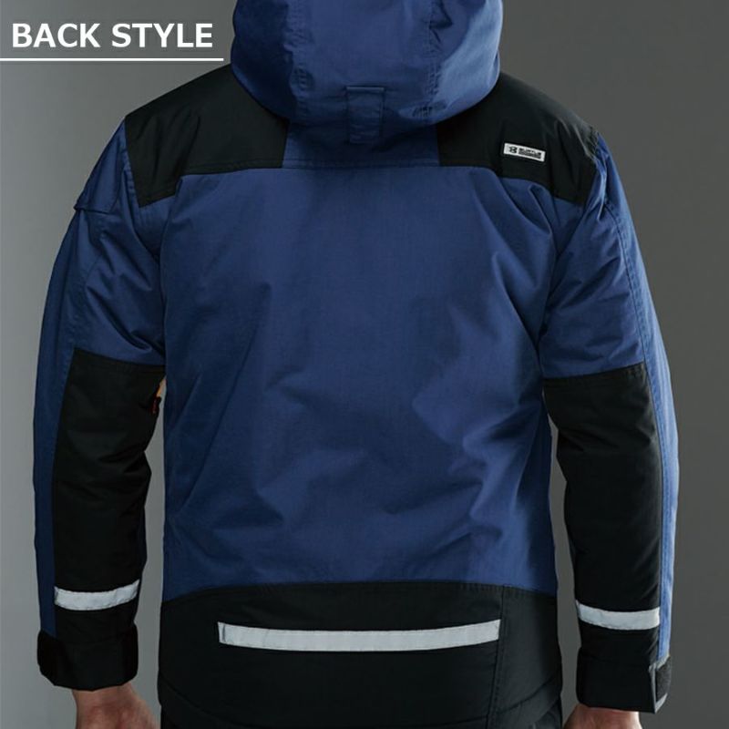 BURTLE 防水防寒ジャケット 7610 メンズ 防寒 作業服 防寒着 作業着