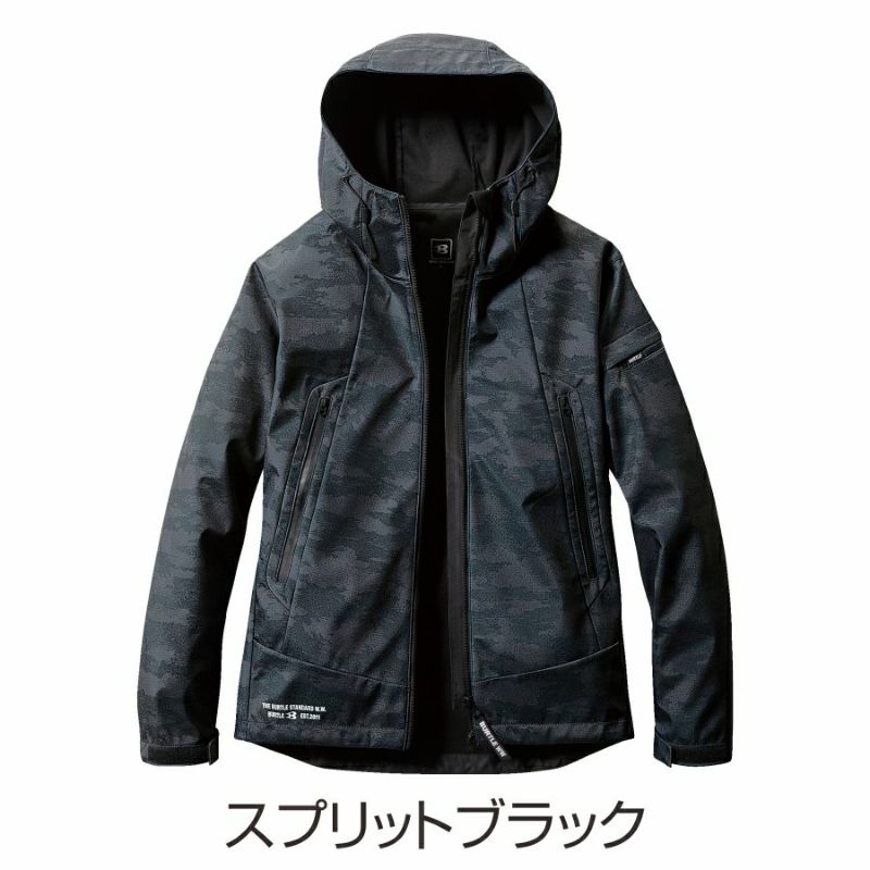 バートル フーデッドジャケット 3190 防風 撥水 ストレッチ ブルゾン アウター メンズ 作業服 プロノ作業着 ジャンパー BURTLE |  プロノ公式オンラインストア