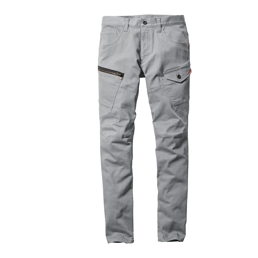 【予約:4/6発送予定】「BURTLE(バートル)」クレイジーストレッチコーデュラクールデニムカーゴパンツ/5012CORDURA夏物作業服作業着作業ズボンメンズプロノ