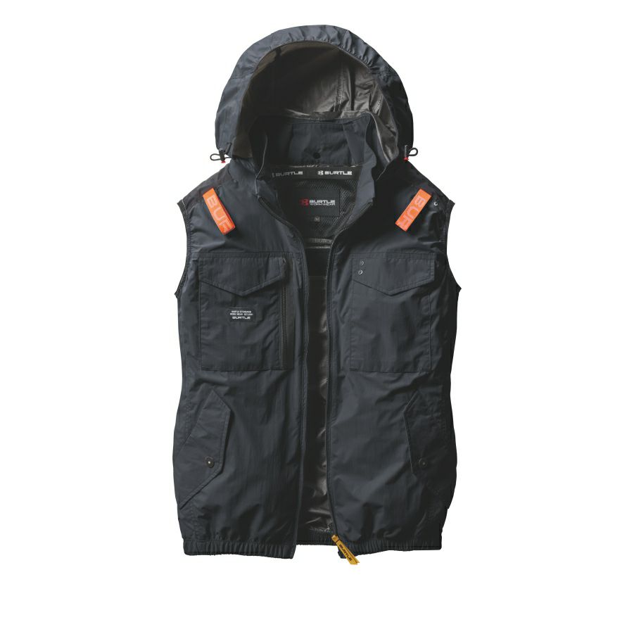 【予約:8/16発送予定】「BURTLE(バートル)」エアークラフト遮熱ナイロンベスト/AC11542021夏物メンズブルゾン作業着空調作業服夏物熱中症対策猛暑ファン