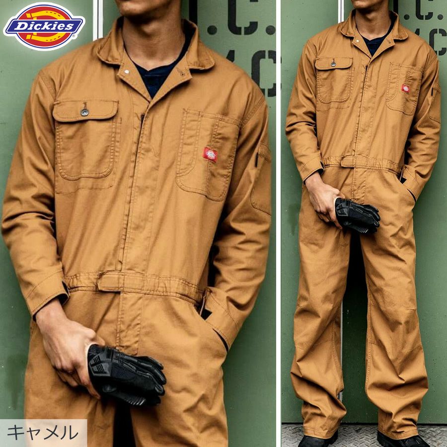 特価】Dickies ストレッチオックスツナギ D-736 オーバーオール