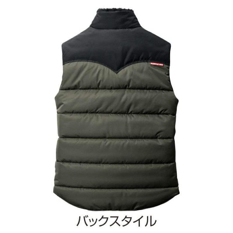 【XXL】「BURTLE(バートル)」サーモクラフト対応防寒ベスト/5024秋冬防寒電熱作業服防寒着作業着ベストアウタープロノ