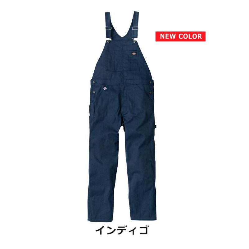 「Dickies(ディッキーズ)」T/Cサロペット/D-769オーバーオール作業服作業着おしゃれアメカジメカニック整備車バイクDIYアウトドアガーデニング農作業