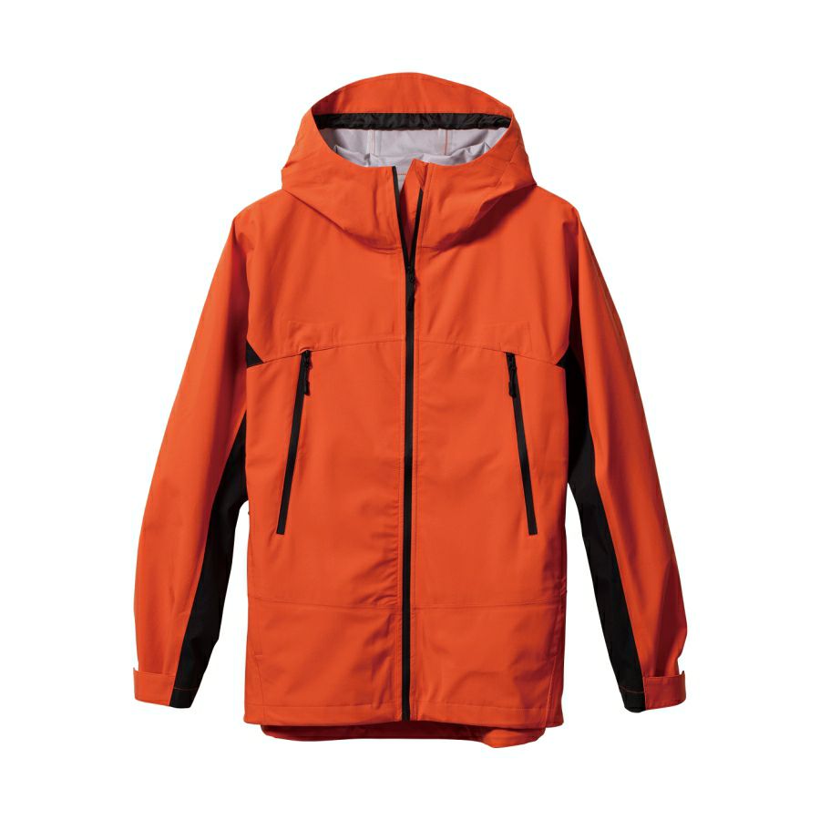 ハミューレ透湿防水3レイヤーストレッチレインジャケットHMU-2301S～3Lカッパレインウェア雨通勤通学アウトドアマウンテンパーカー仕事作業プロノ