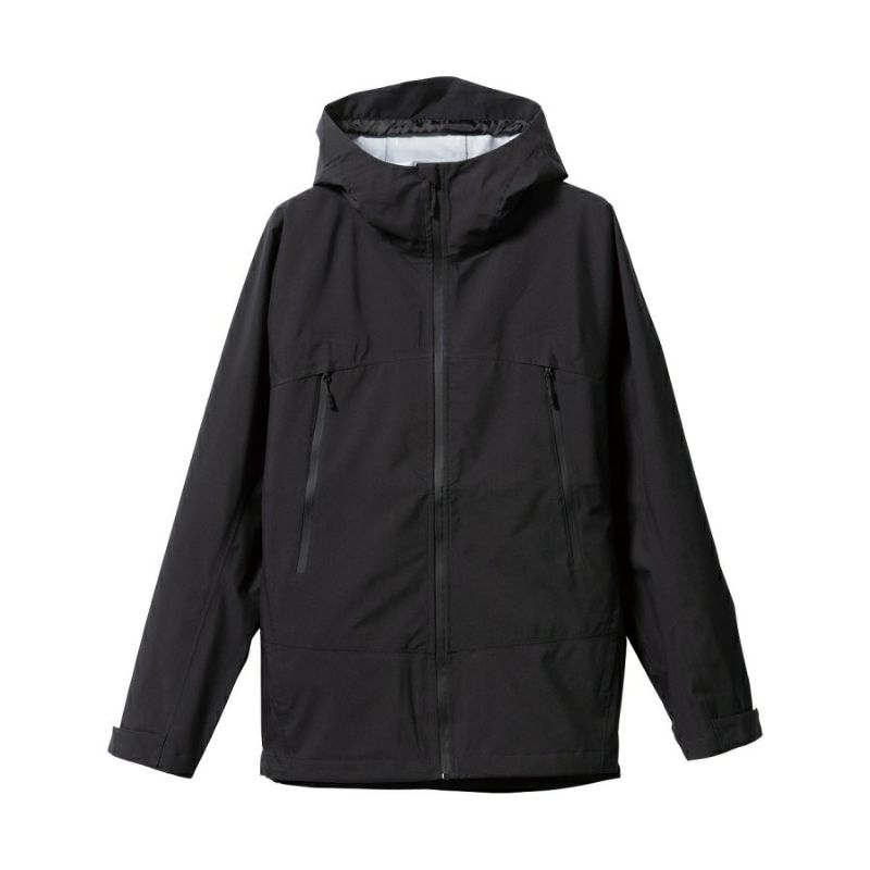 ハミューレ透湿防水3レイヤーストレッチレインジャケットHMU-2301S～3Lカッパレインウェア雨通勤通学アウトドアマウンテンパーカー仕事作業プロノ