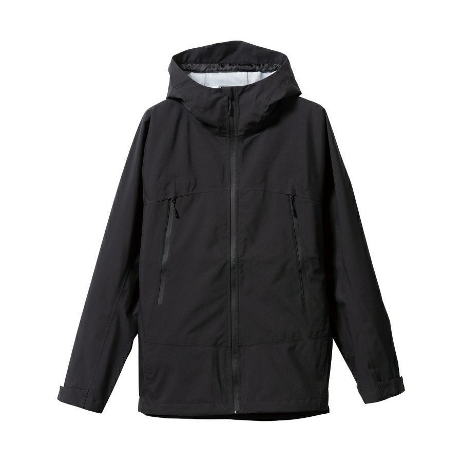 ハミューレ透湿防水3レイヤーストレッチレインジャケットHMU-2301S～3Lカッパレインウェア雨通勤通学アウトドアマウンテンパーカー仕事作業プロノ