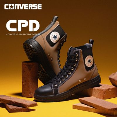 コンバース CPD ALL STAR PS SIDEGORE HI セーフティシューズ サイドゴア オールスター ハイカット CONVERSE 安全靴 作業靴 プロテクティブスニーカー JSAA 先芯