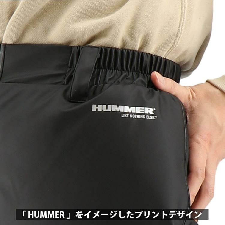 ハマー PUストレッチ防水防寒パンツ HM-W3 防寒 作業着 作業服 ズボン レインウェア 弘進商事 HUMMER プロノ