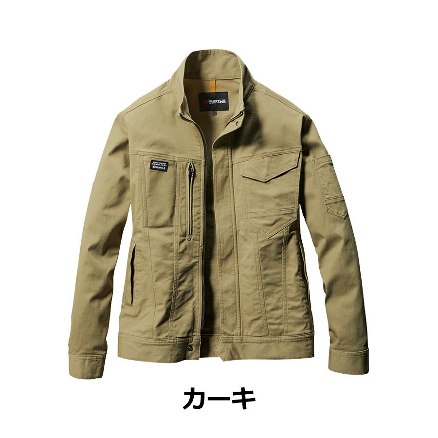 バートル ストレッチコットン ジャケット 681 メンズ ブルゾン 作業服 作業着 綿 BURTLE