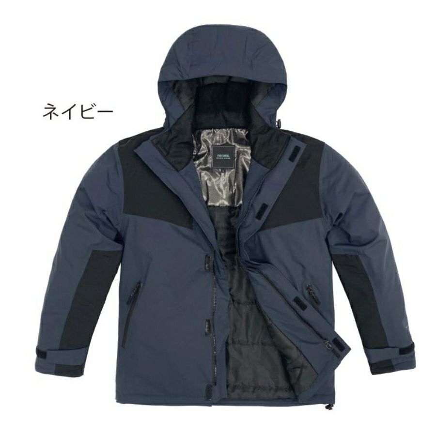 モトラスプロ 防水防寒ジャケット MW800 透湿 レインジャケット 作業服 作業着 アウター ジャンパー 冬 雪 アウトドア 弘進ゴム プロノ