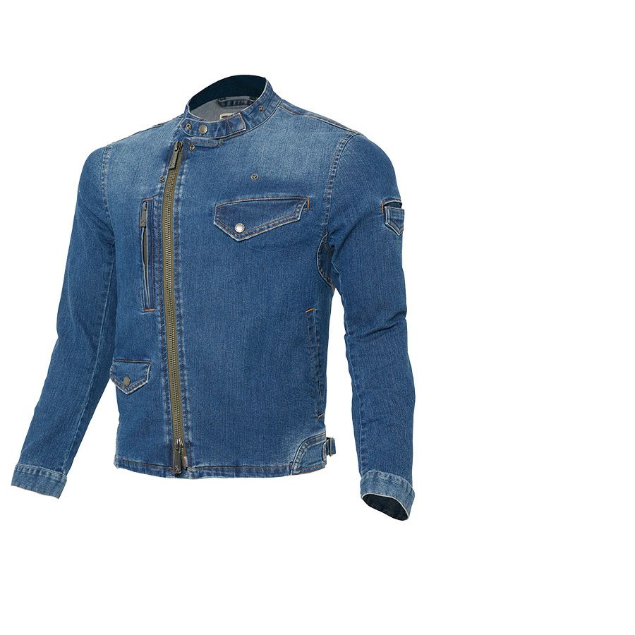 ロッキー デニムライダースジャケット RJ0916 メンズ レディース 作業服 作業着 ブルゾン ストレッチ ROCKY ボンマックス