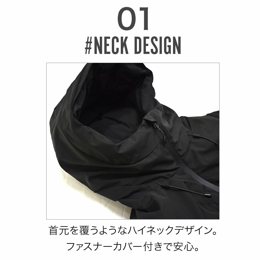 「ハミューレ」ストレッチダウンパーカー/HMU-2008/*防寒ジャケット極寒真冬ストレッチ生地防水撥水はっ水*