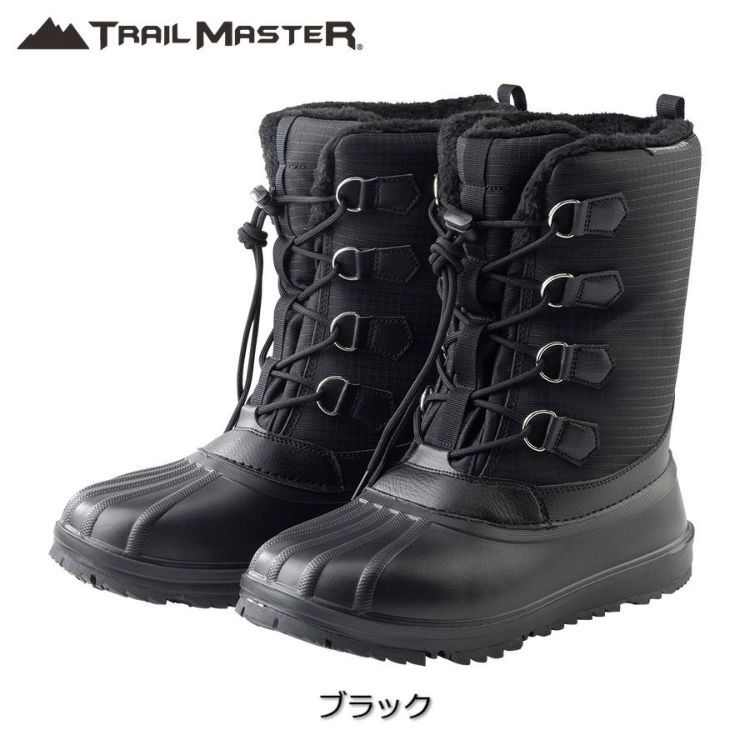 「TRAILMASTER」メンズウィンターブーツトレイルマスター/TR-034防寒靴スノーブーツ防水冬靴アシックス商事