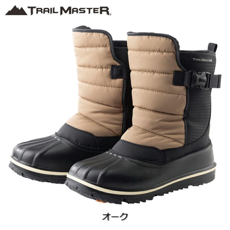 「TRAILMASTER」メンズウィンターブーツトレイルマスター/TR-034防寒靴スノーブーツ防水冬靴アシックス商事