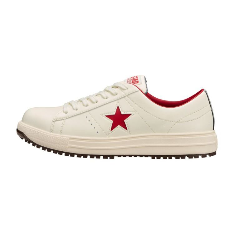 CONVERSE ALL STAR 安全靴　ホワイト/バーガンディ 楽天市場】【12時まで即日発送】安全靴 コンバース CPD PS HI W