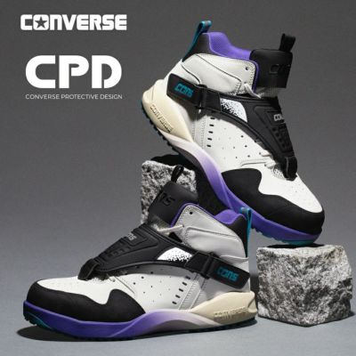 【2025春夏新作】コンバース CPD AEROJAM PS エアロジャム 安全靴 作業靴 ハイカット セーフティシューズ バイク CONVERSE