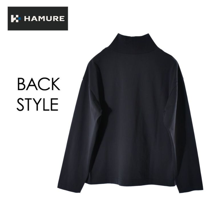 ハミューレ SOLOTEX(R)使用 レディース 長袖ハイネックTシャツ HMU