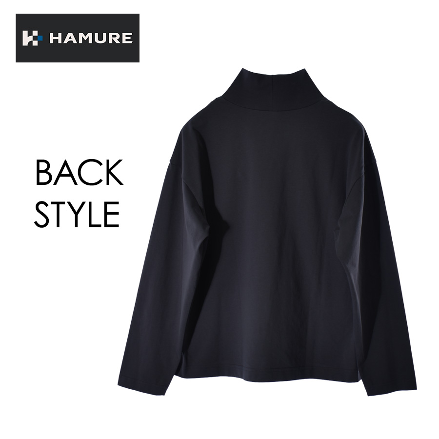 ハミューレ SOLOTEX(R)使用 レディース 長袖ハイネックTシャツ HMU