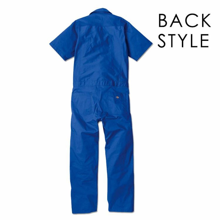 ディッキーズ Dickies 半袖 つなぎ ストレッチ 接触冷感 UV