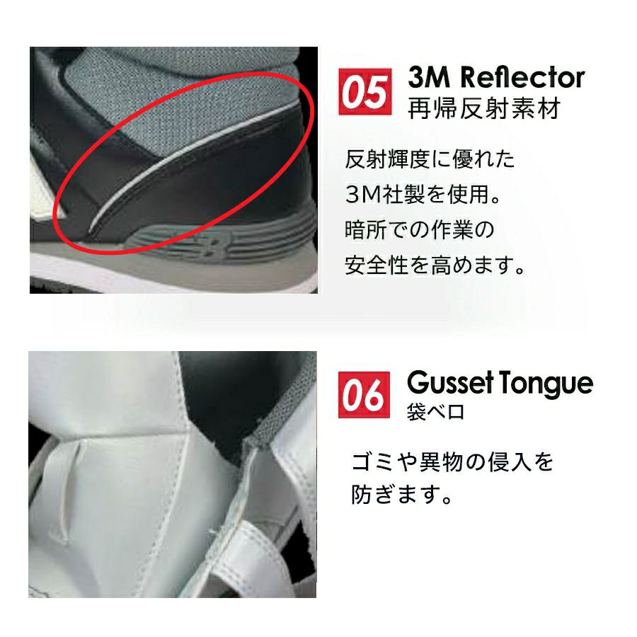 ニューバランス セーフティ ポーツマス PORTSMOUTH PO-113 PO-221 PO-885 JSAA A種 安全靴 作業靴 先芯入り ミッドカット マジック プロテクティブスニーカー NEW BALANCE