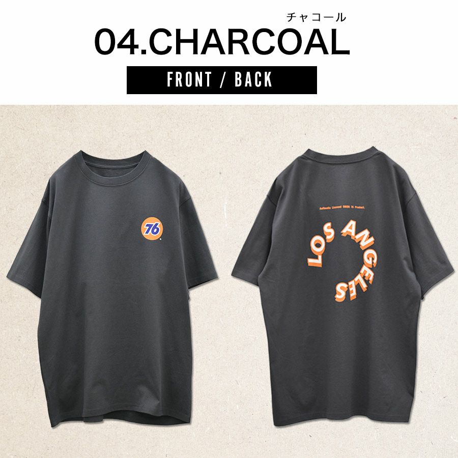 UNION76 ナナロク 半袖コットンTシャツ No.76-2509 No.76-2510 No.76-2511 綿100% UVカット カジュアル メンズ プロノ