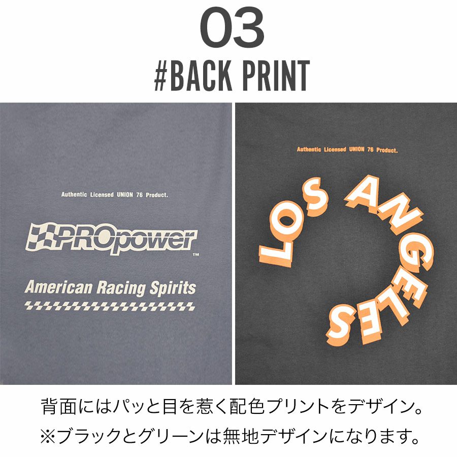 UNION76 ナナロク 半袖コットンTシャツ No.76-2509 No.76-2510 No.76-2511 綿100% UVカット カジュアル メンズ プロノ