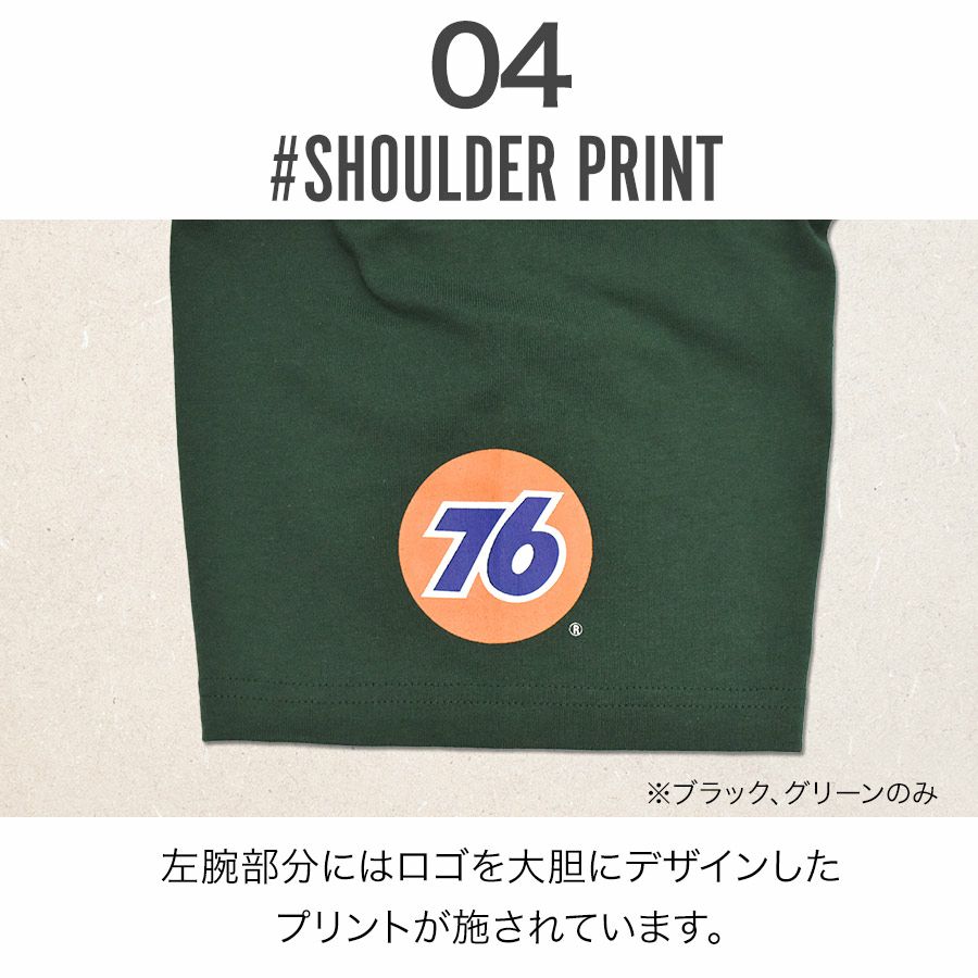 UNION76 ナナロク 半袖コットンTシャツ No.76-2509 No.76-2510 No.76-2511 綿100% UVカット カジュアル メンズ プロノ
