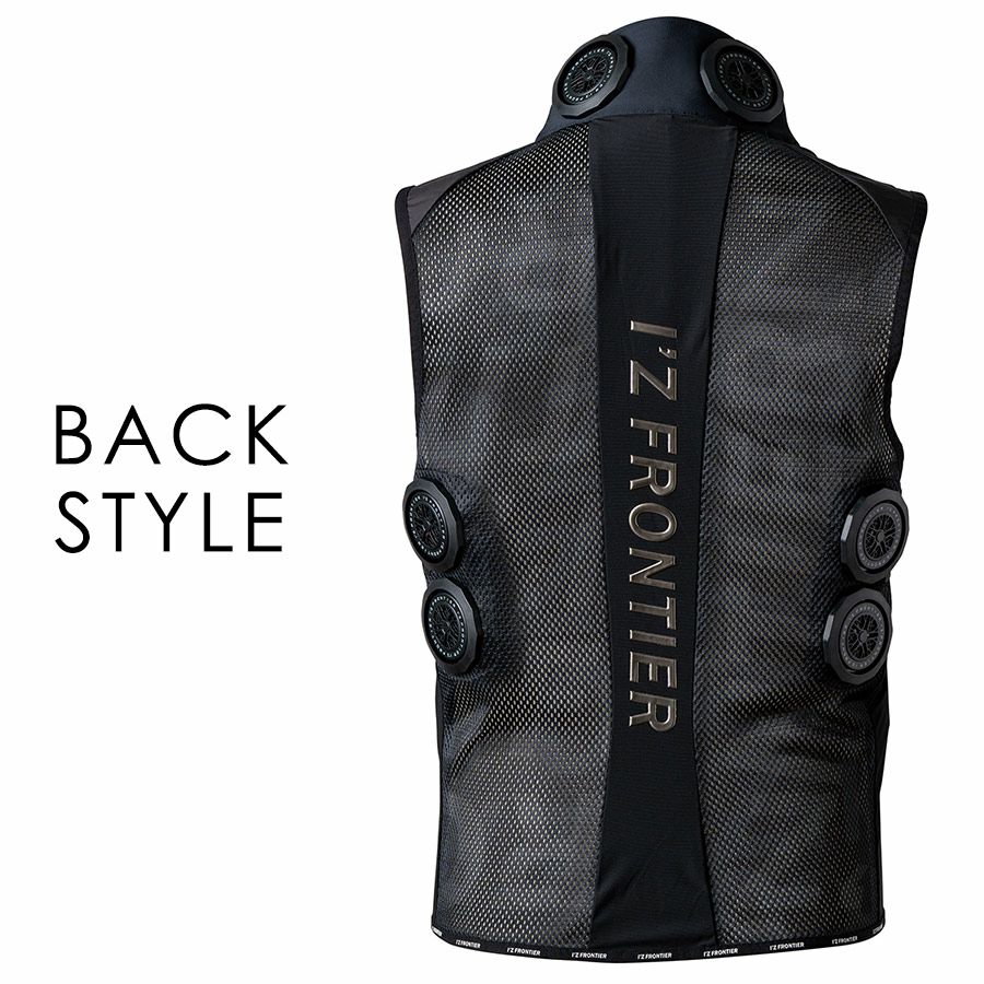 アイズフロンティア 冷却ペルチェ6個タイプ インナーベスト＆デバイス・バッテリーセット #PS1076 冷却 暑さ対策 猛暑対策 作業着 作業服  I'Z FRONTIER