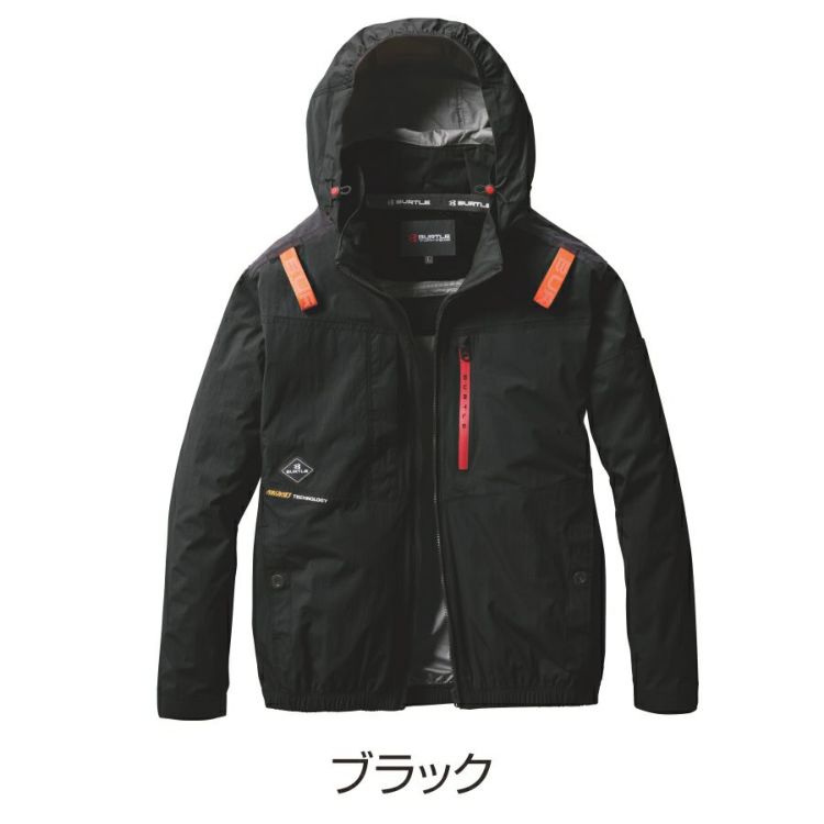 BURTLE 空調服 メッシュ素材 ファン付き 2025年モデル】バートル エアークラフト 遮熱ハイバックファン