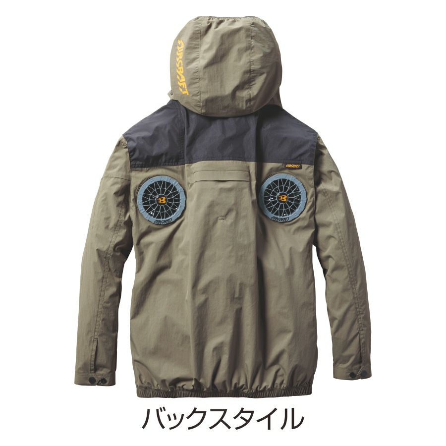 【2025年モデル】バートルエアークラフト遮熱ハイバックファン長袖ブルゾンAC2081夏物メンズブルゾン作業着空調作業服夏物熱中症対策猛暑ファンBURTLE