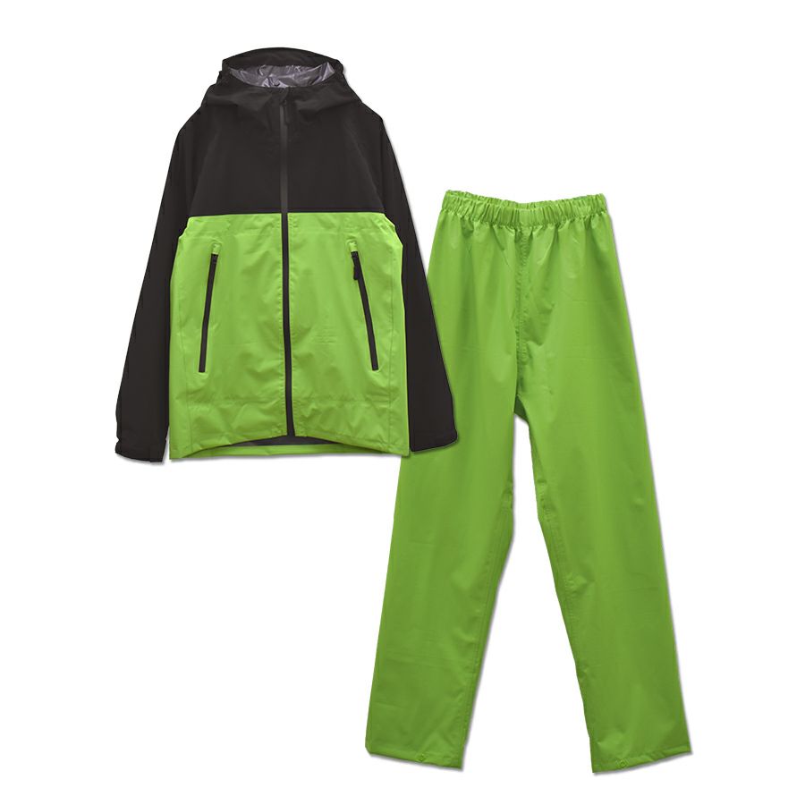 プロノストレッチレインスーツ上下組PR-2317透湿防水メンズカッパ合羽レインウェアムレにくいProno