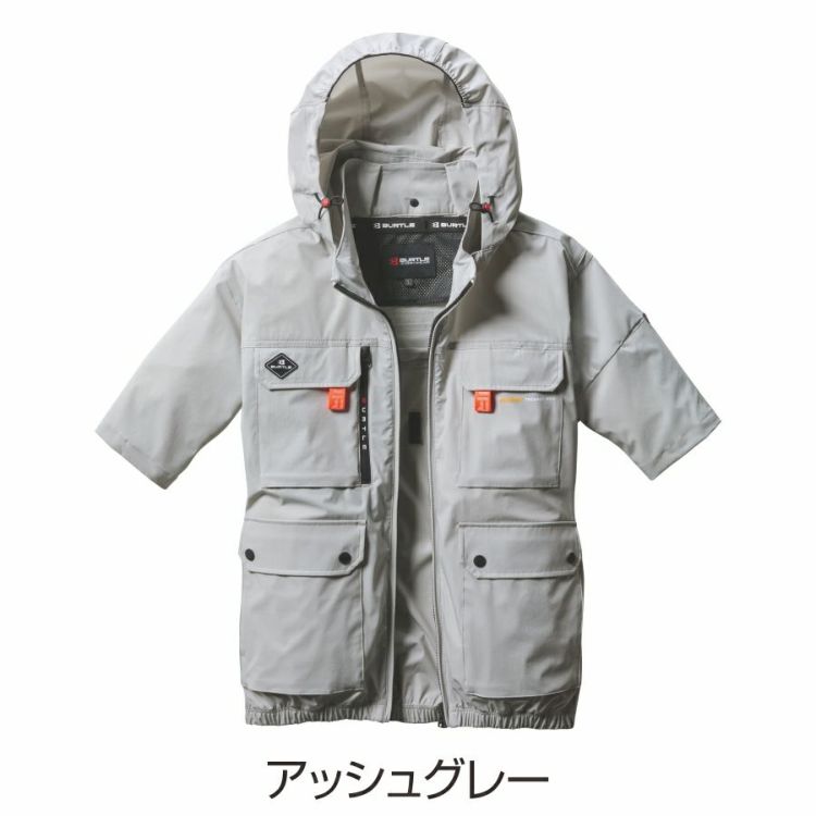 【2025年モデル】 SIZE:XL BURTLE AC2036作業空調 作業服 ハイバックファン取付[バートル] AC2036 エアークラフト半袖