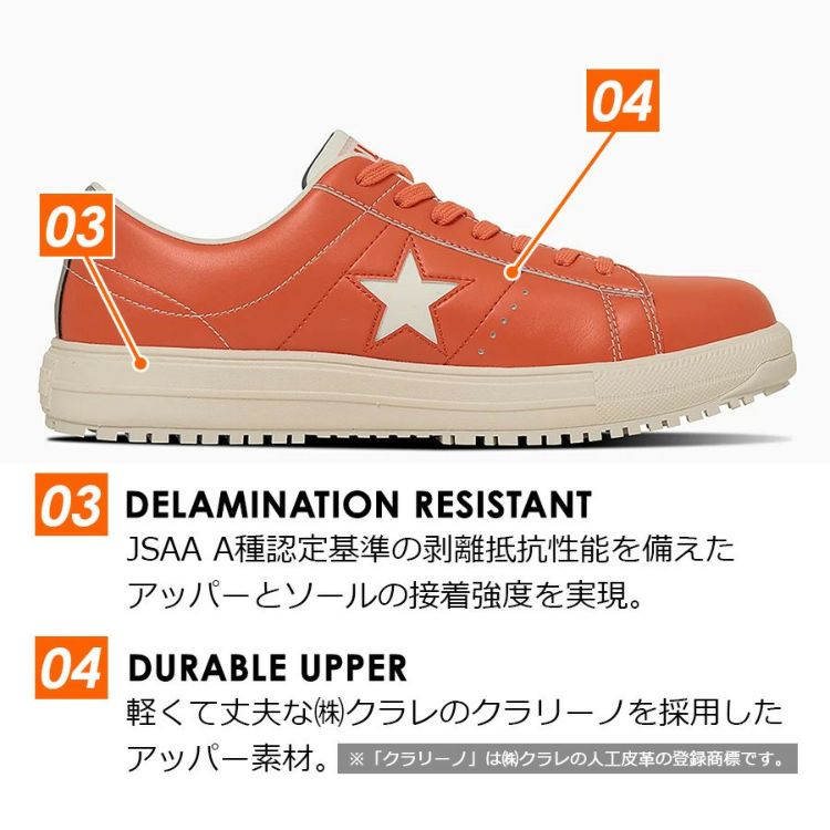 ★ラスト1点★最安値★ 安全靴 安全長靴（先芯あり） 紐 ハイカット コンバースCONVERSE