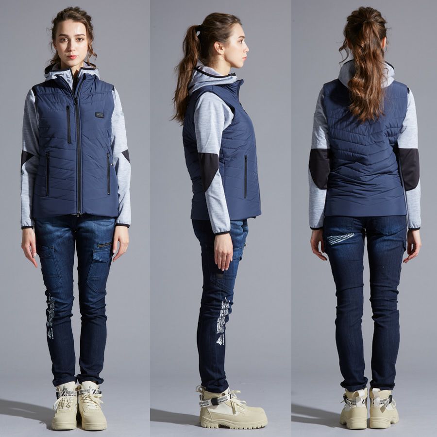 FEVERGEAR電熱ベストバッテリーセットFGA20010ヒーターベスト自重堂防寒インナーベスト作業服作業着