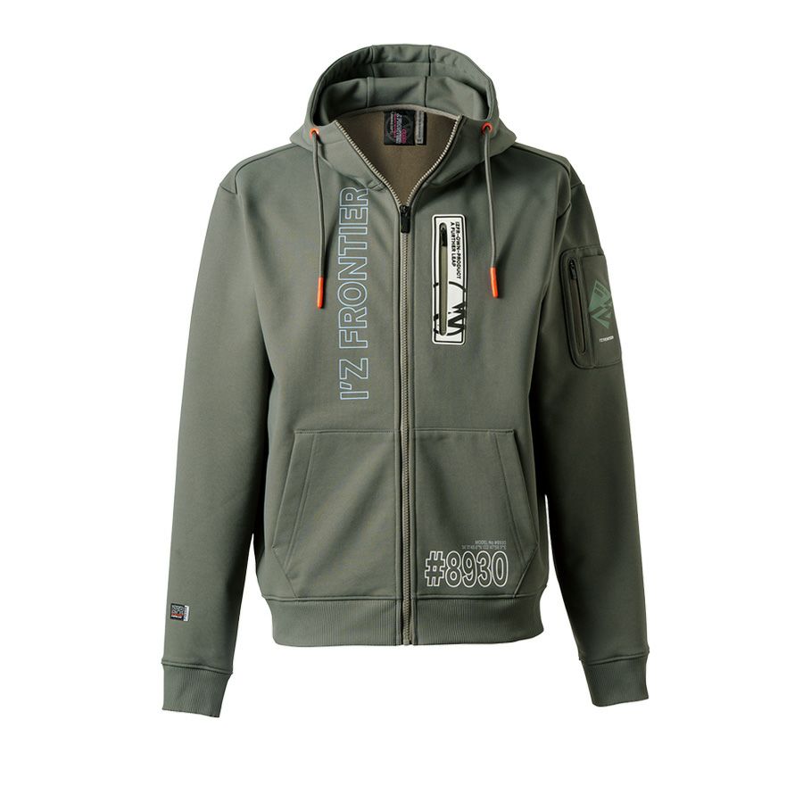 アイズフロンティア ストレッチアクティブフルジップパーカー #8930