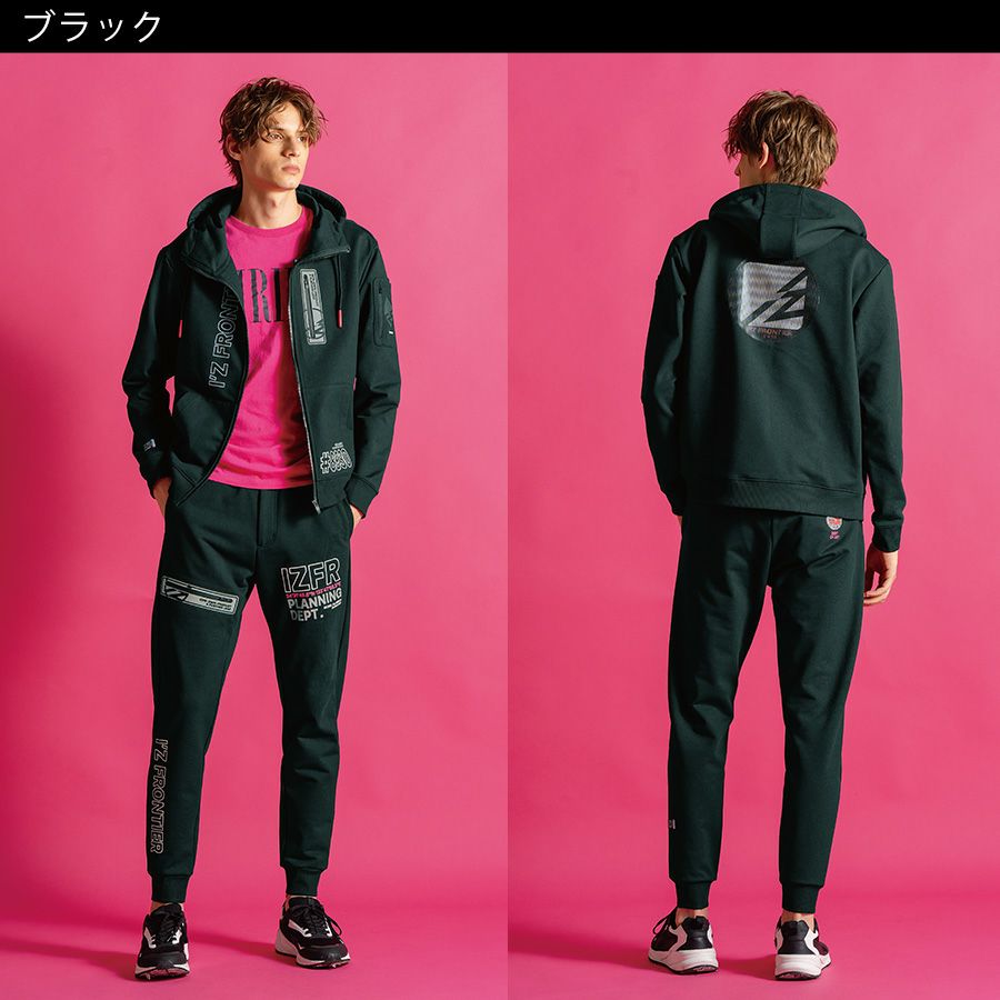 アイズフロンティア ストレッチアクティブフルジップパーカー #8930