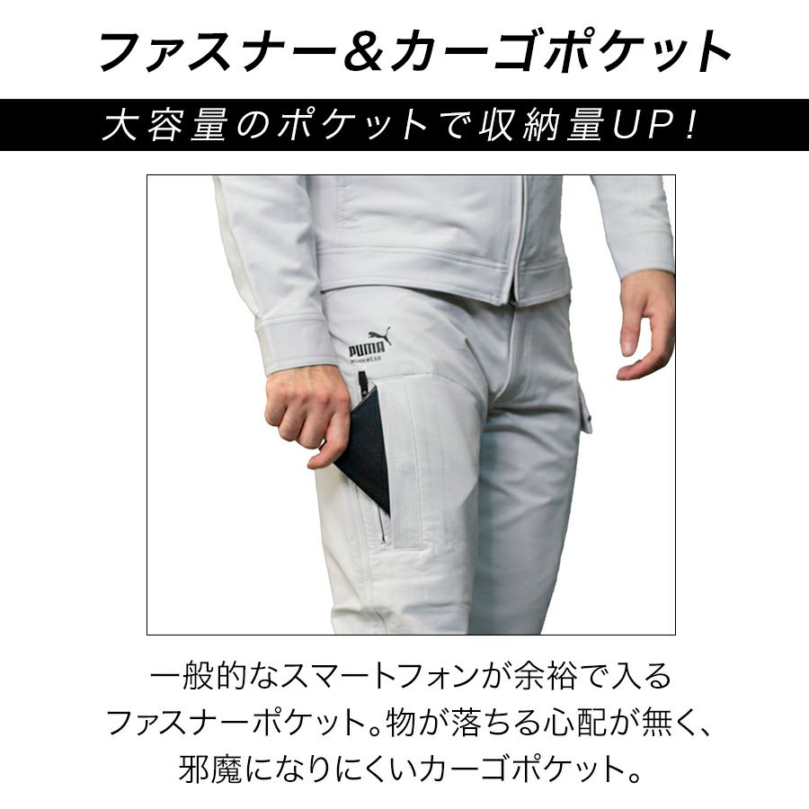 PUMA.AT WORK. × ヒロミ コラボ PUMAワークウェア カーゴパンツ PW