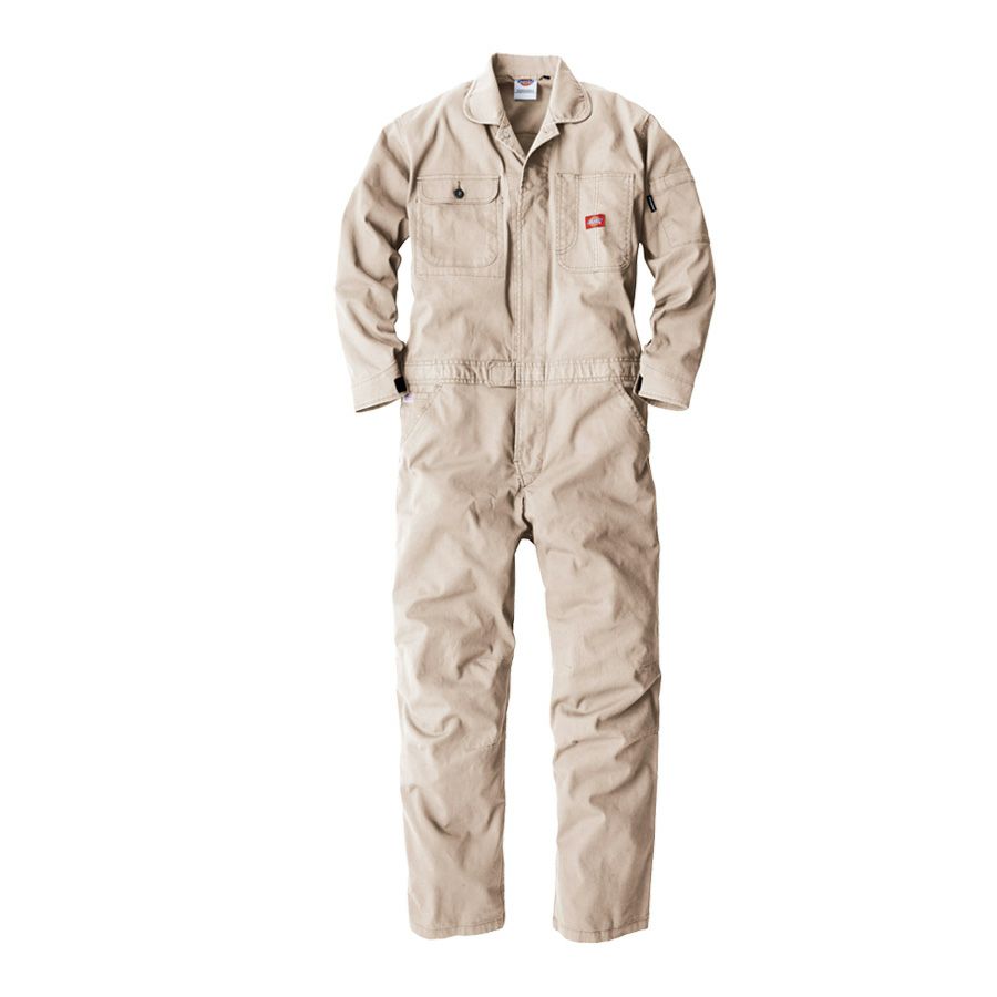 「Dickies(ディッキーズ)」ストレッチオックスツナギ/D-736/オーバーオールおしゃれメカニック整備車農家さん農作業アウトドア
